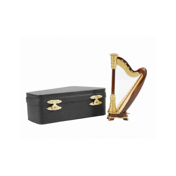 Harp wood with gift case