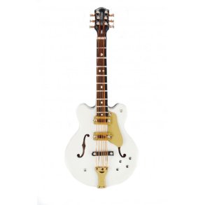 Magnet Electric Guitar white 10 cm