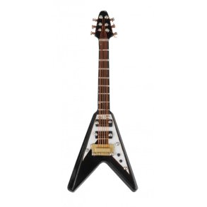Magnet Electric Guitar (V) black 10 cm