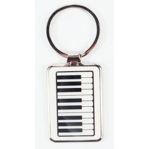 Keyring keyboard metal