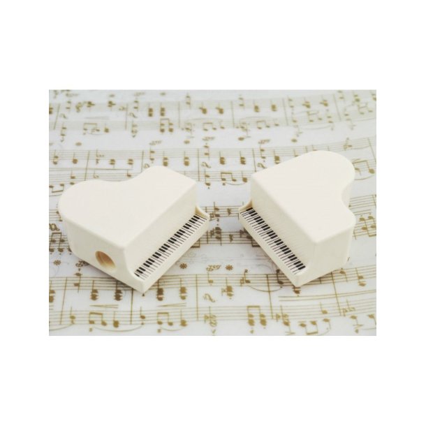 Sharpener grand piano 3D white