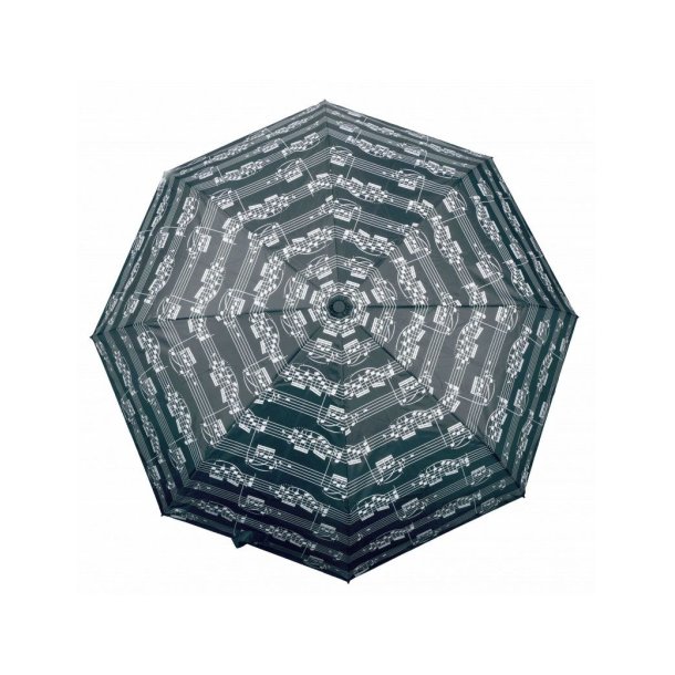 Mini umbrella sheet music black,
