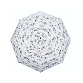 Mini umbrella sheet music white)