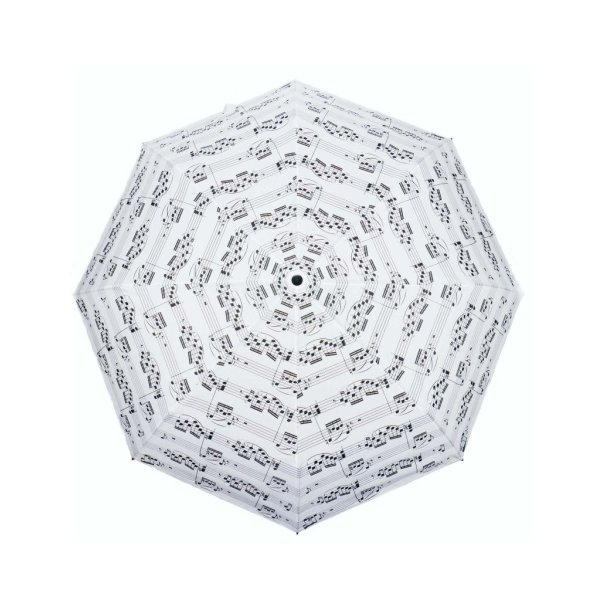 Mini umbrella sheet music white)