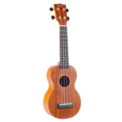 Mahalo Java Series Soprano Ukulele - Trans Brown Med taske