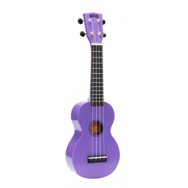 Mahalo Rainbow Series Soprano Ukulele - Purple Med taske