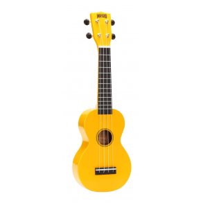 Mahalo Rainbow Series Soprano Ukulele - Yellow Med taske