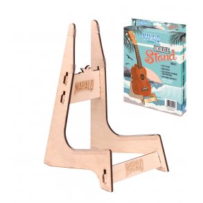 Mahalo Mahalo Engraved Wooden Ukulele Stand
