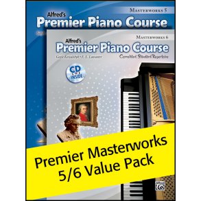 Premier Piano Course: Masterworks, Books 5-6