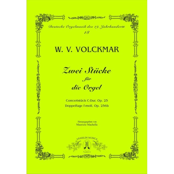 Concertst&uuml;ck fur die Orgel