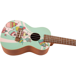 AUC33 Art Concert Ukulele - Cupcake