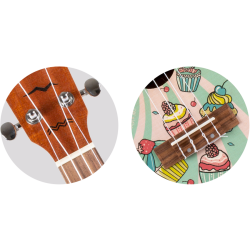 AUC33 Art Concert Ukulele - Cupcake