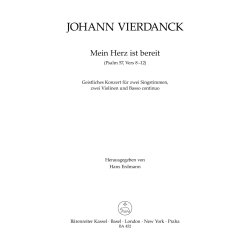 Mein Herz ist bereit - fourdanck, Johann