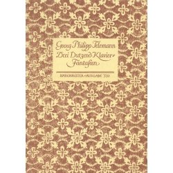 Drei Dutzend Klavierfantasien - Telemann, Georg Philipp