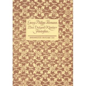 Drei Dutzend Klavierfantasien - Telemann, Georg Philipp