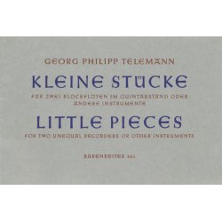 11 kleine St&uuml;cke - Telemann, Georg Philipp