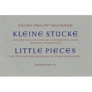 11 kleine Stücke - Telemann, Georg Philipp