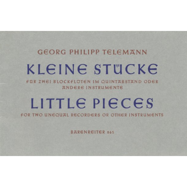 11 kleine St&uuml;cke - Telemann, Georg Philipp