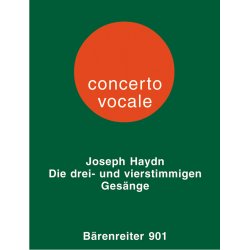 Die drei- und vierstimmigen Ges&auml;nge - Haydn, Joseph