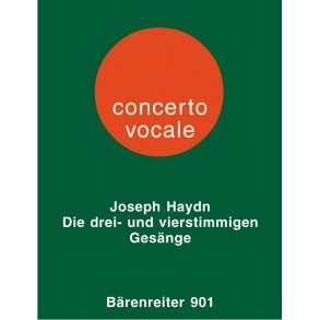 Die drei- und vierstimmigen Gesänge - Haydn, Joseph