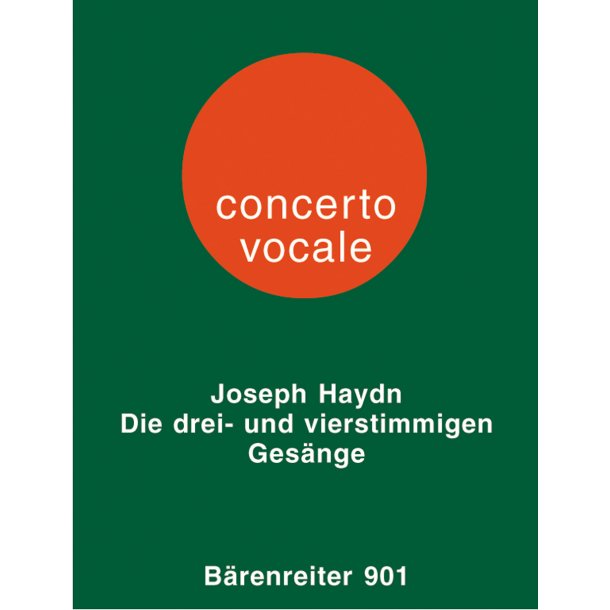 Die drei- und vierstimmigen Ges&auml;nge - Haydn, Joseph