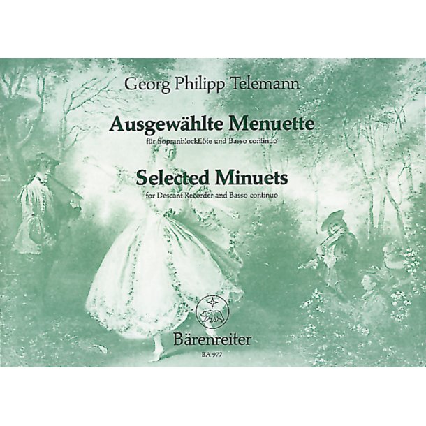 Selected Minuets - Telemann, Georg Philipp