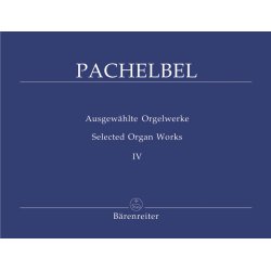 Selected Organ Works - Pachelbel, Johann