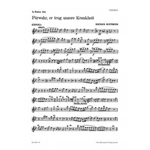 Fürwahr, er trug unsere Krankheit - Buxtehude, Dietrich