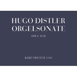 Orgelsonate (Trio) - Distler, Hugo