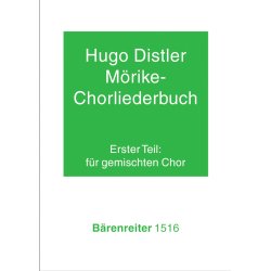 M&ouml;rike-Chorliederbuch - Distler, Hugo