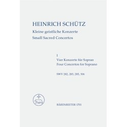 Kleine geistliche Konzerte - Sch&uuml;tz, Heinrich