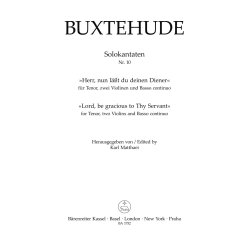 Herr, nun l&auml;&szlig;t du deinen Diener (Lord, be gracious to Thy servant) - Buxtehude, Dietrich