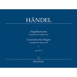 Concertos for Organ I - H&auml;ndel, Georg Friedrich