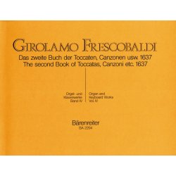 The second Book of Toccatas, Partitas etc - Frescobaldi, Girolamo