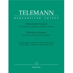 Twelve Methodical Sonatas - Telemann, Georg Philipp