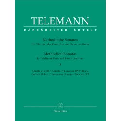Twelve Methodical Sonatas - Telemann, Georg Philipp