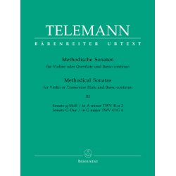 Twelve Methodical Sonatas - Telemann, Georg Philipp