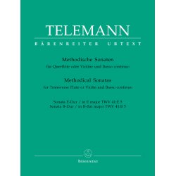 Twelve Methodical Sonatas - Telemann, Georg Philipp