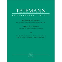 Twelve Methodical Sonatas - Telemann, Georg Philipp