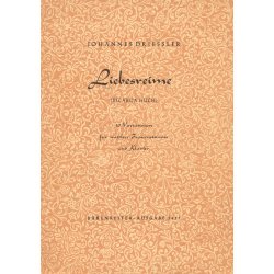 Liebesreime - Driessler, Johannes