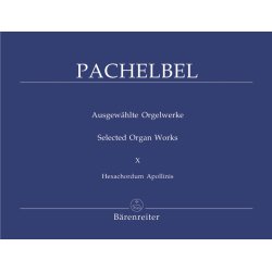 Selected Organ Works - Pachelbel, Johann