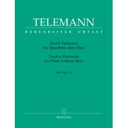 Twelve Fantasias - Telemann, Georg Philipp