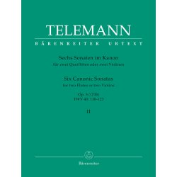 Six Canonic Sonatas - Telemann, Georg Philipp