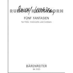 Five Fantasies - Kelterborn, Rudolf