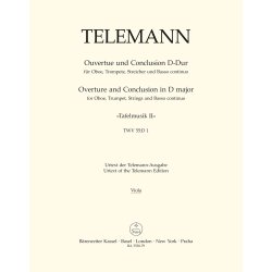 Ouvert&uuml;re und Conclusion - Telemann, Georg Philipp