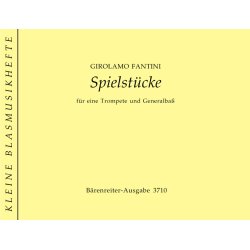 16 Spielst&uuml;cke - Fantini, Girolamo