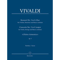 Concerto III - Vivaldi, Antonio