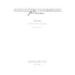 Sonata - Driessler, Johannes
