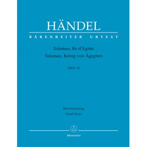 Tolomeo, Re d'Egitto - Händel, Georg Friedrich