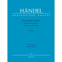 Occasional Oratorio - H&auml;ndel, Georg Friedrich